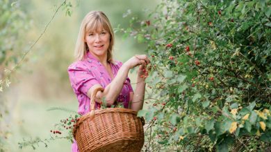 Woman with basket